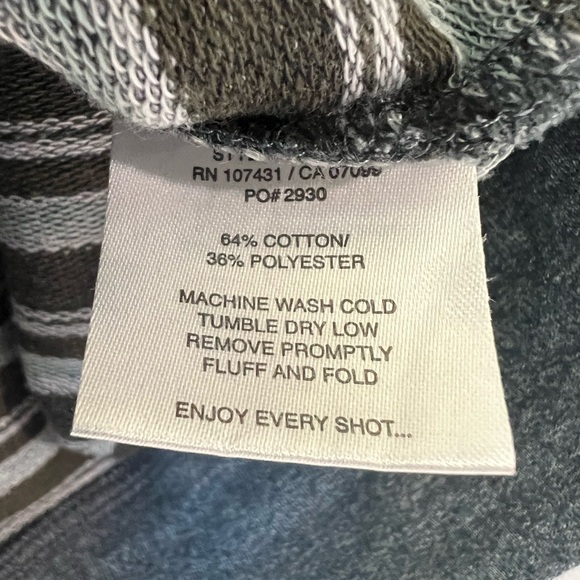 Linksoul Crewneck Golf Performance Casual Sweatshirt Space Dye Knit Pattern S - Picture 5 of 6